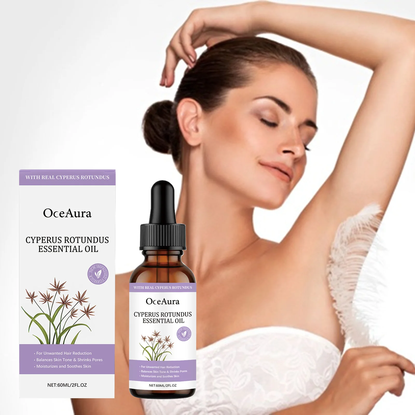 

Cyperus Rotundus After Shave Oil Armpit Leg Arm Hair Growth Inhibitor Reduce Melanin Smooth Moisturize Skin Prevent Ingrown Hair