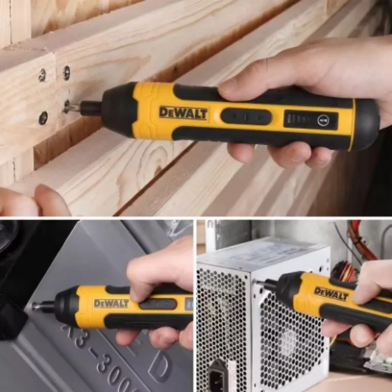 DEWALT HT422 3.6V Cordless Electric Screwdriver 5N.m Torque 1/4' Hex Chuck 1300mAh Li-ion Battery Rechargeable for Home DIY Repa