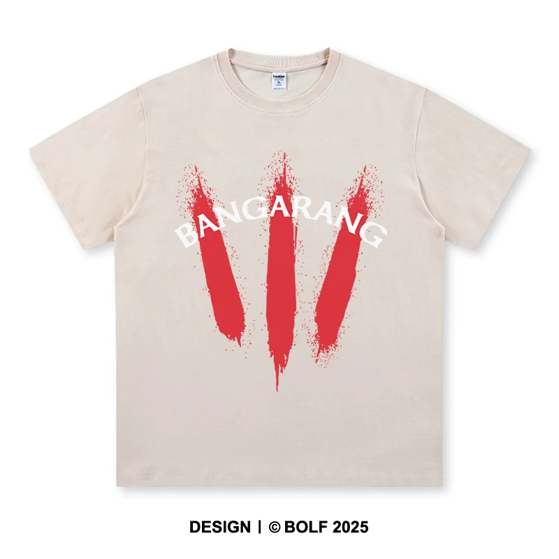 الحيوان غريزة مطبوعة تي شيرت رجالي 100% القطن العضلات صالح العدوانية الذئب الجرافيك تيز للرجال رفع الأثقال الشارع الشهير #1