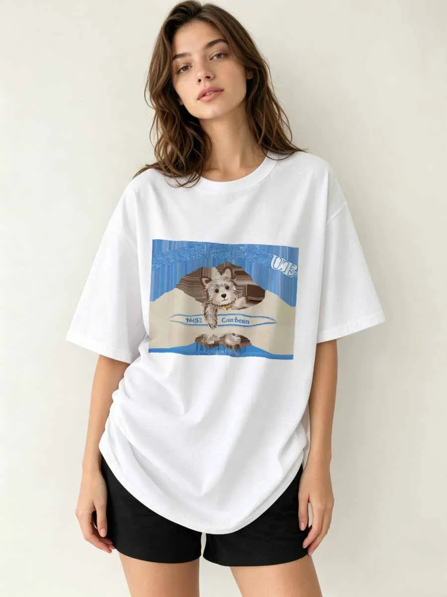 T-shirts décontractés, sereins, frais, calmes, composés, paisibles, tranquilles, silencieux, sans bruit, respirants