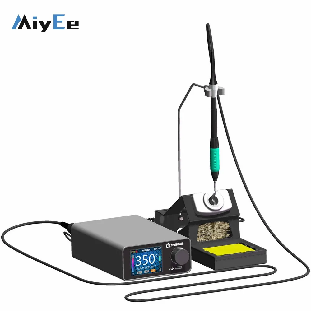 GEEBOON TC22 240W Solder Station Soldering Station + T115/T245/T210 Handle + C115-K/C245 /C210 Soldering Iron Tip 30W MAX