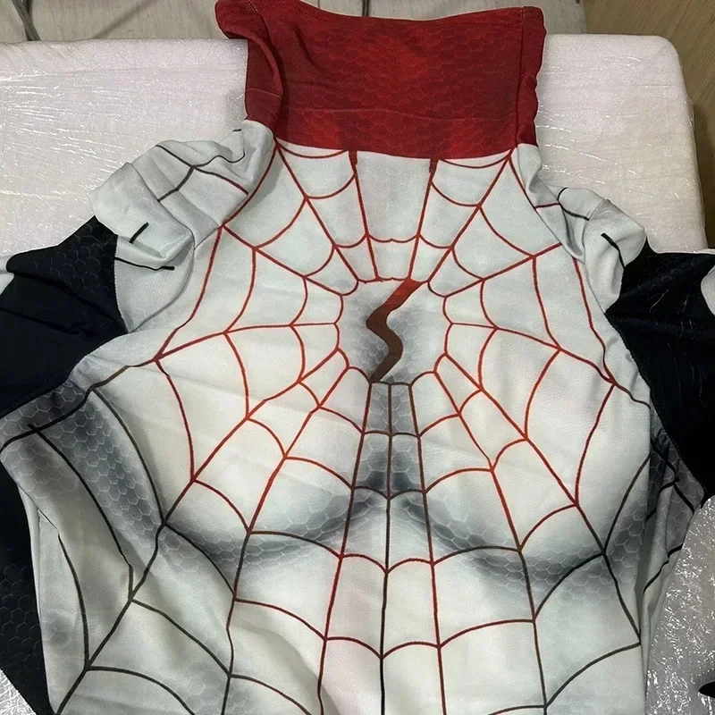 Cimy Moon Silk Spiderman Cosplay kombinezon superbohater z jedwabiu Zentai Spider Man body dla dorosłych kostiumy Halloween dla kobiet