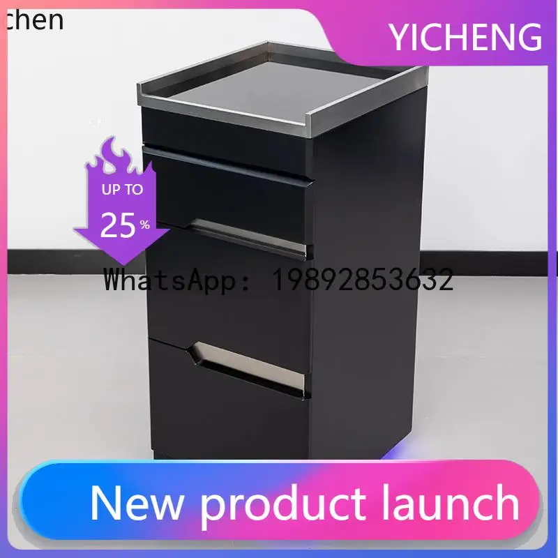 

H2 hairdresser tool hair cutting cabinet hair salon storage rack small cabinet cart barber shop drawer