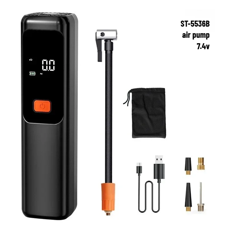 Wireless Car Air Compressor Pump - Portable Electric Inflator For Motorcycles Bicycles And Boats