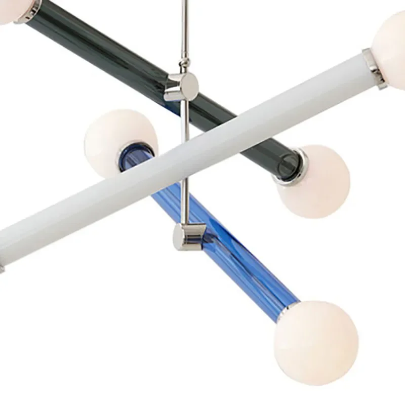 ثريا ملونة بسيطة ، مصباح معلق ، آرت ديكو ، غرفة طعام ، صالون ، غرفة نوم ، إضاءة متجر ، دروبشيبينغ ، G9