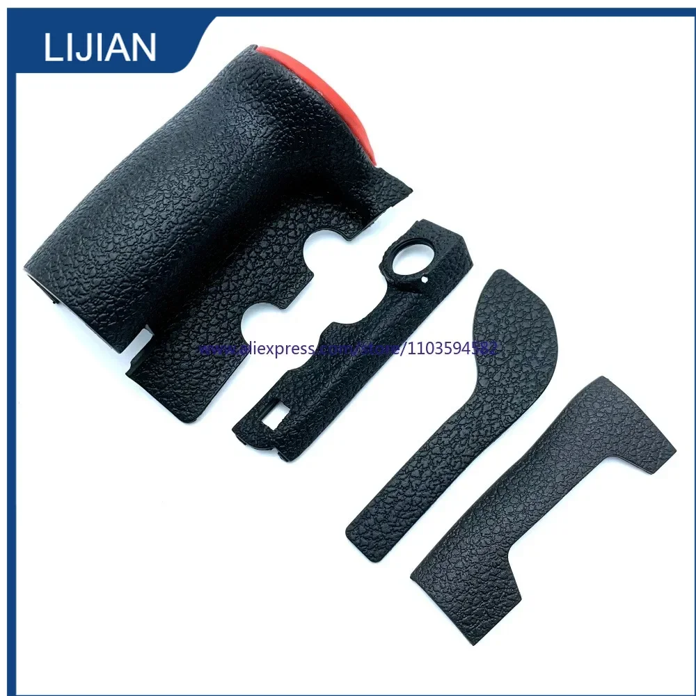 

4PCS NEW for Nikon D850 Front Hand Grip Left Side Rear Back Thumb Rubber Cover Skin Housing Camera Replacement Part