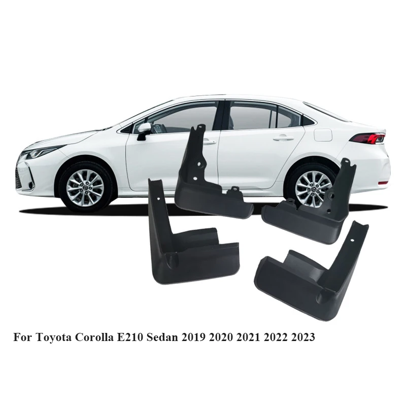 Car Accessories For Toyota Corolla E210 Sedan 2019 2020 2021 2022 2023 Mudguard Fenders Splash Guards Front Rear Wheel Mudflap