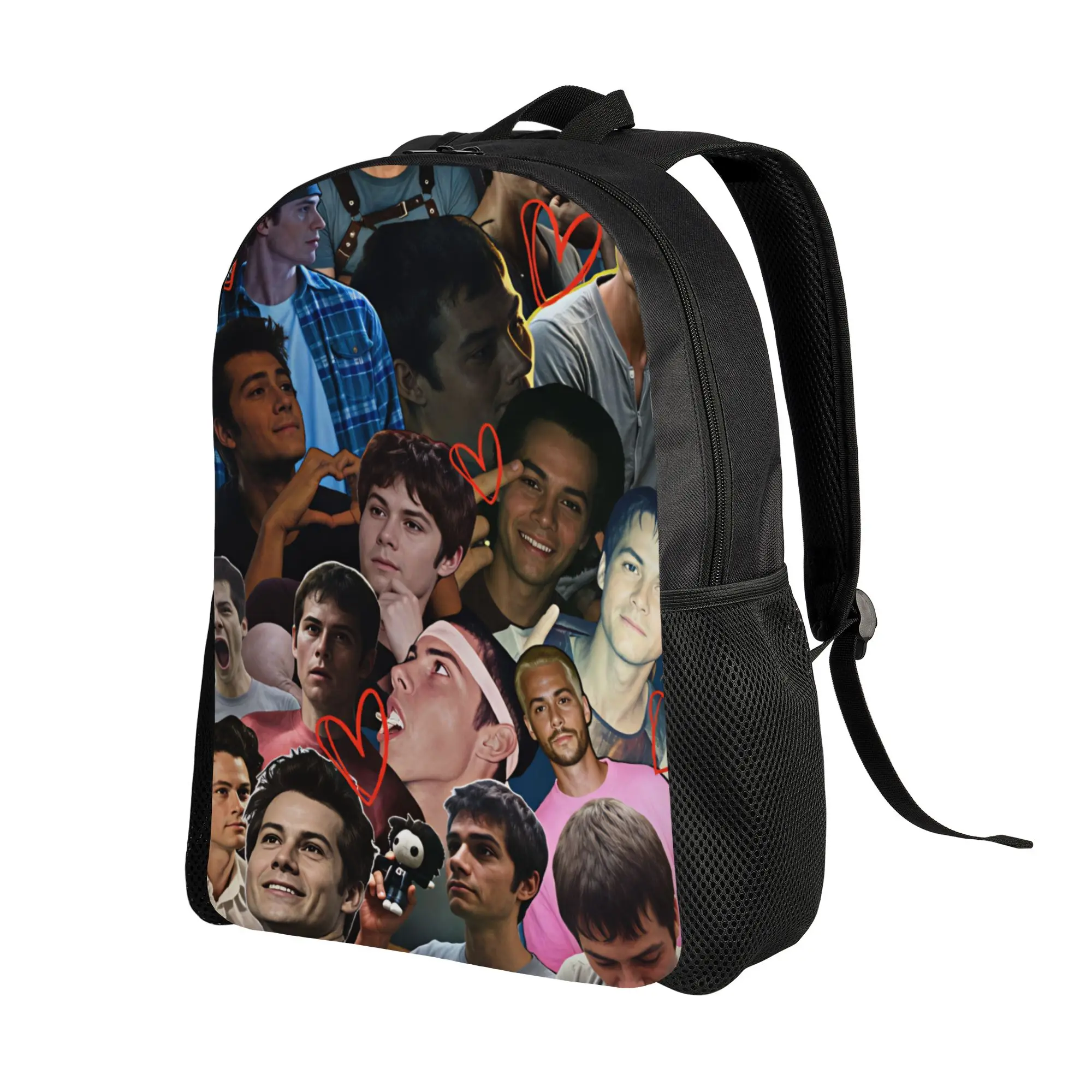 Dylan O’Brien  Backpack  Men Polyester University Backpacks Large Stylish School Bags Rucksack