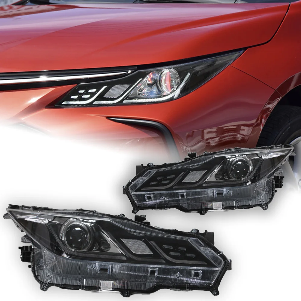 Car Lights For Toyota Corolla Headlight Projector Lens 2019-2021 Altis Dynamic Signal Head Lamp LED Headlights Drl Automotive