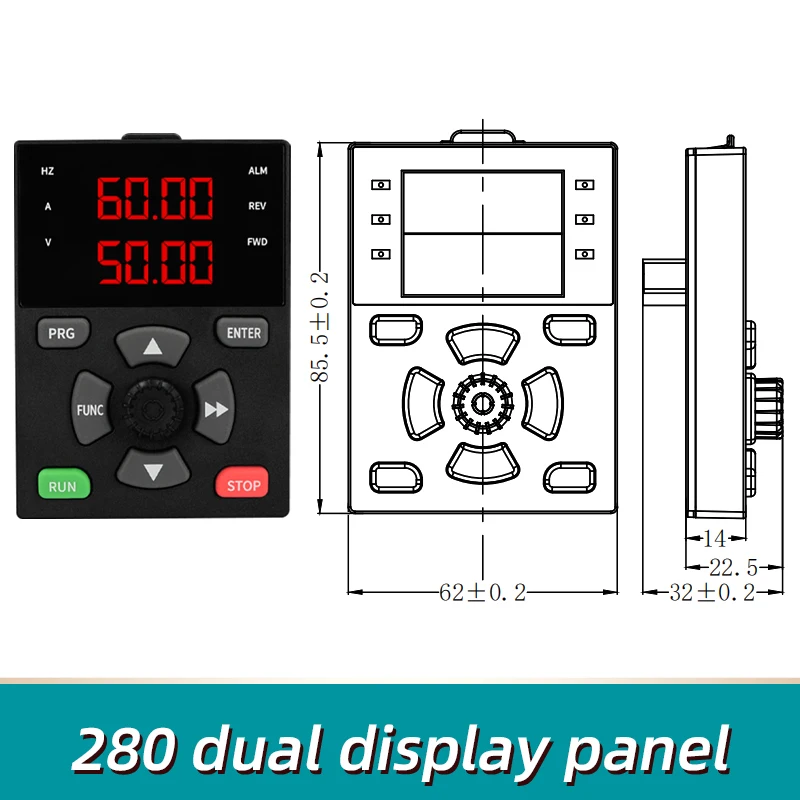 Variable Frequency Drive Panel  inverter  panel support Motor Speed ​​​​​​Controller extension cord -2m  product  acc