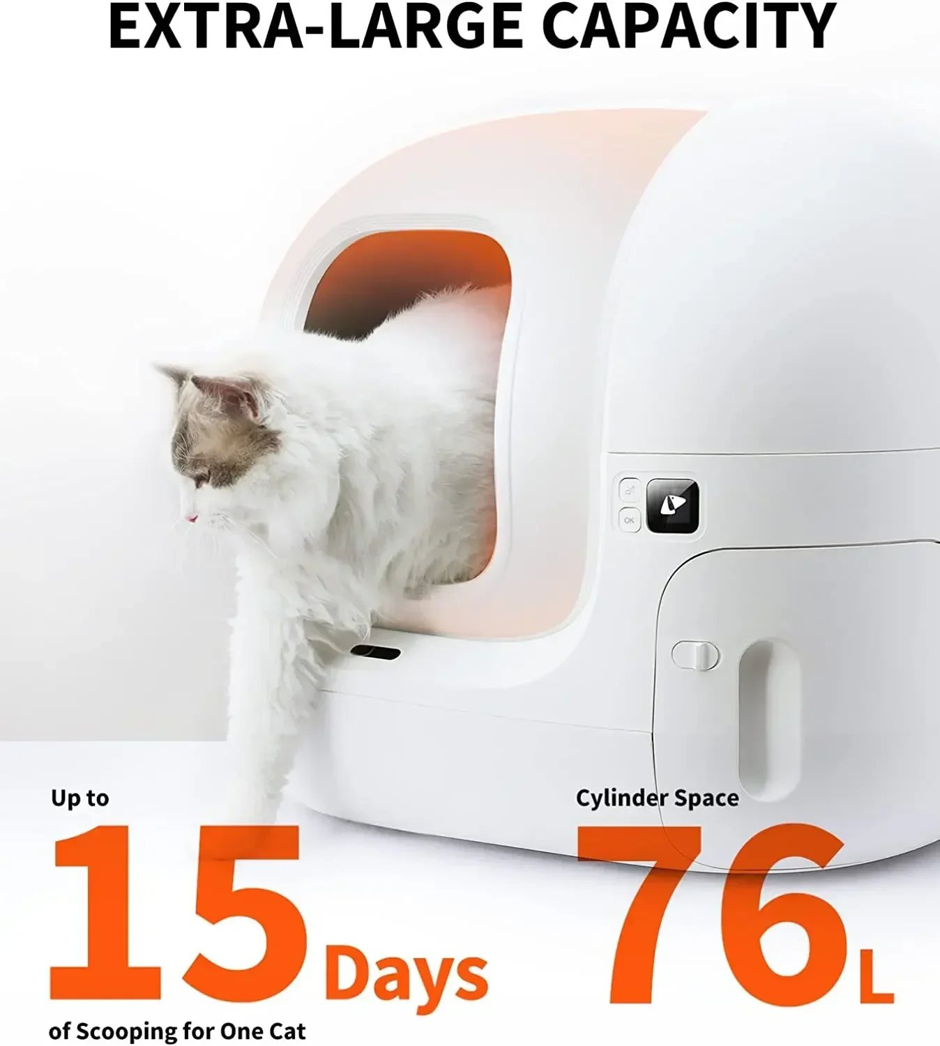 for  PETKIT PURA MAX Smart Self-cleaning Cat Litter Box with Odor Deodorizer and App control Global version