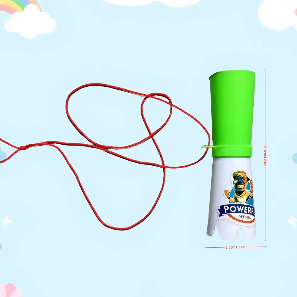 6/12/18 Pcs Portable Rope Horn Noise Maker for Birthday School Sports Meeting Concert Ball Game Festival Party Gift Cheer Props