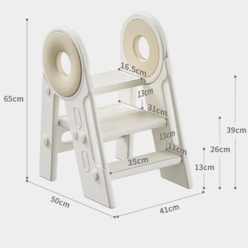 K-star Baby Washes Hands Washes Increases Height Pads Footstool Steps Stairs Footstool Handrails Anti Slip New 2024 Dropshipping