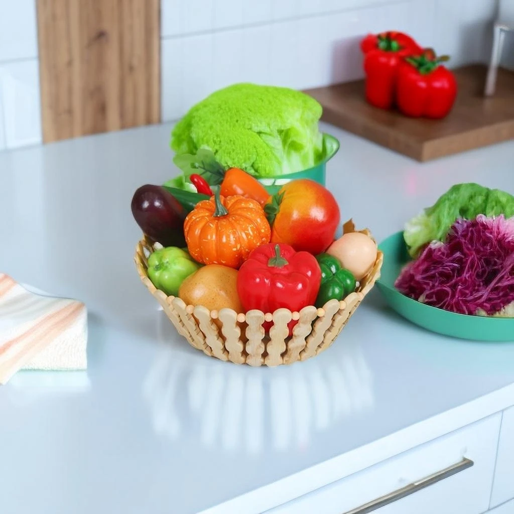 12PCS Simulation Obst Und Gemüse Sets, Künstliche Gefälschte Obst Modell Hause Dekoration Schaufenster Dekor Fotografie Requisiten Spielzeug – Detail 9