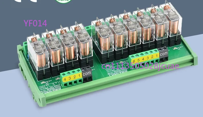 8 Channel Relay Module 2 Open 2 Closed 12V 24V 5A  Board PNP NPN Universal Input Controller