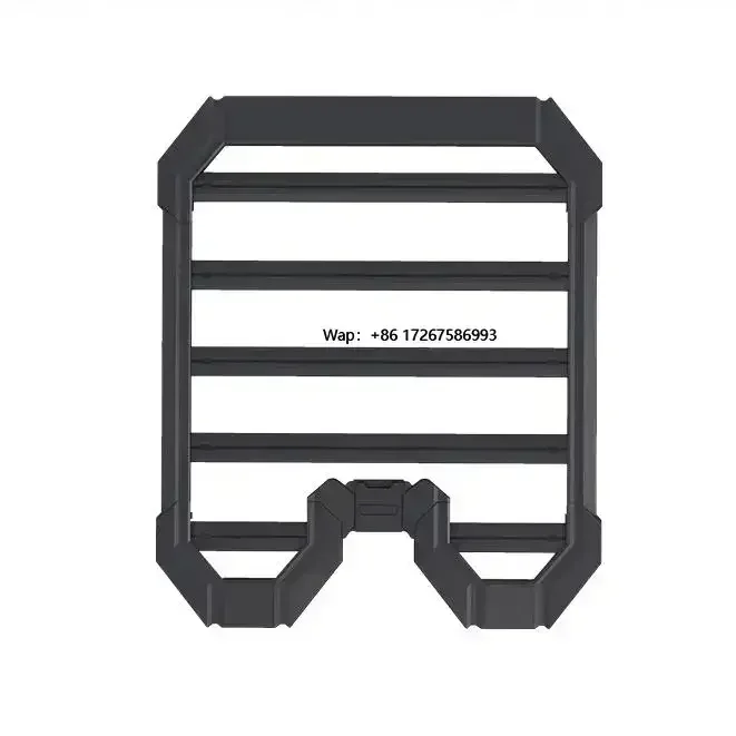 For Ranger T9 Ark Roof Aluminum Alloy Platform Rack (Black) for Off-Road Gear Carrying and Adventure Equipment Storage