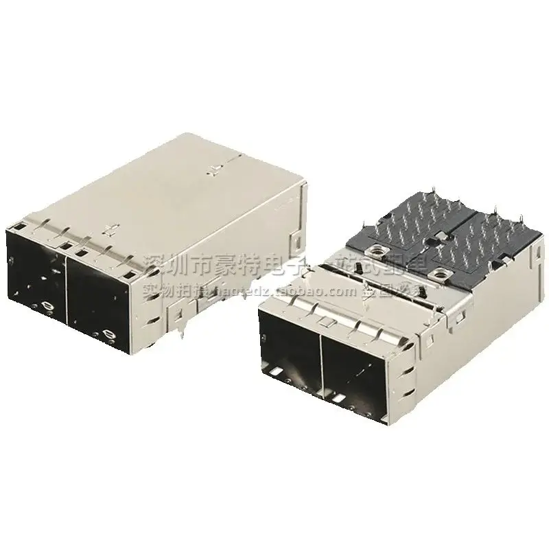 2PCS/ U92-A210-1001-30 imported original dual-port optical fiber interface 1x 2 72P SFP connector cage