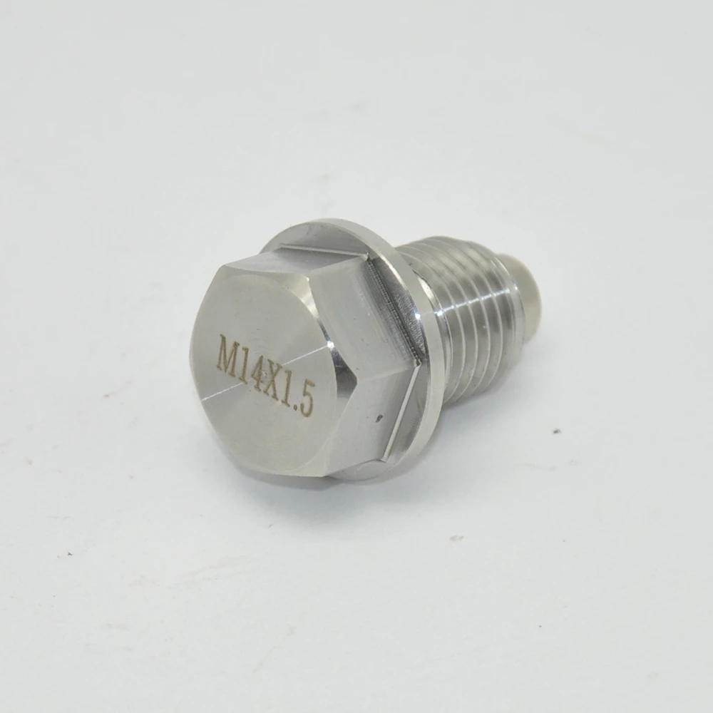 Stainless Steel Engine Oil Drain Plug Screw with Seal Ring M12X1.5,M12 x 1.75,M12x1.25,M14 x 1.5,14 x 1.25