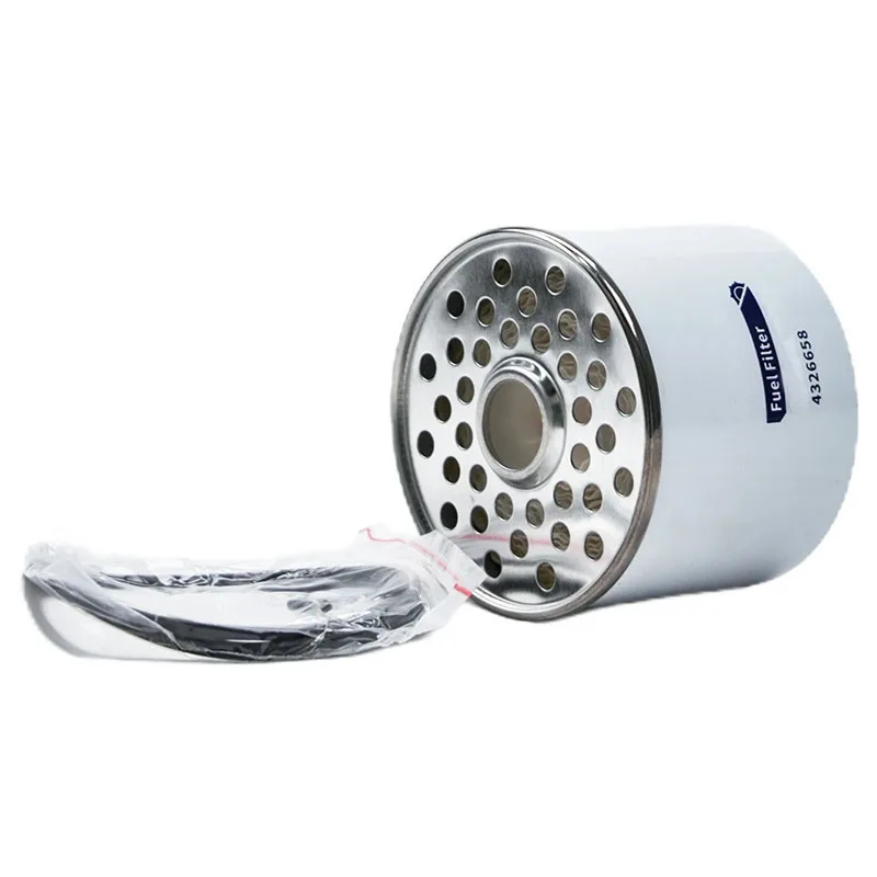 

26561117 Fuel Filter With Gaskets Compatible with For Ford Tractor 2000 2600 3000 3600 4000 4600 5000 7000, Replaces EDPN9N074AA