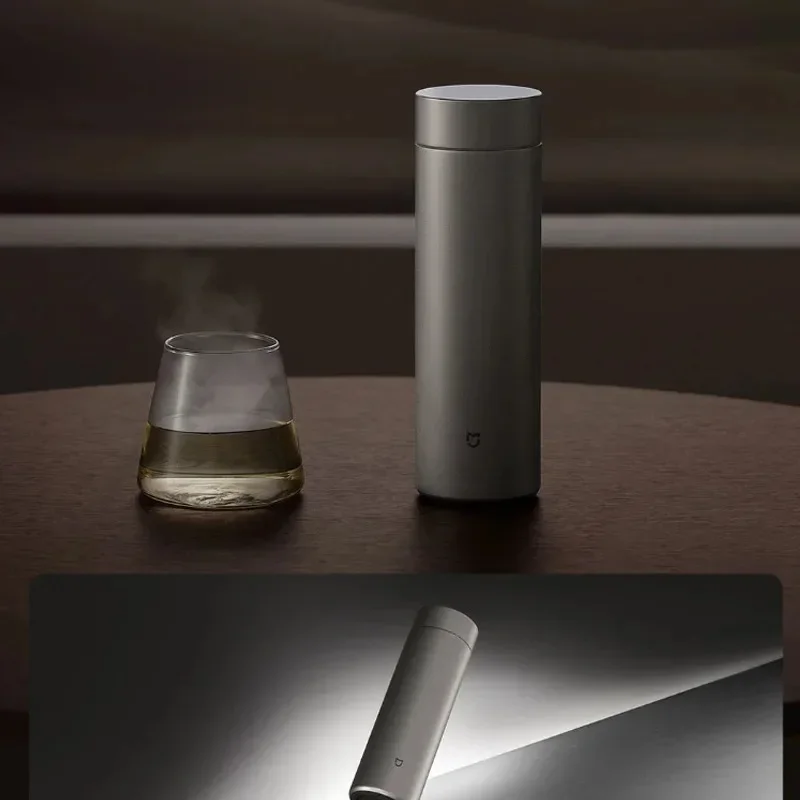 Mi Mijia Thermos Cup Ti 2 480ml TA1 Pure Titanium Material 6-hour Keep Warm Bottle Vacuum Cup