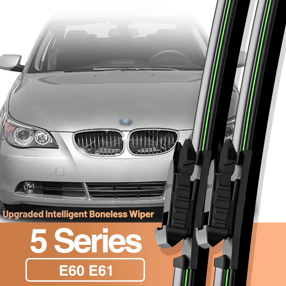 2 stücke Für BMW 5 Serie E60 E61 2003-2010 Frontscheibe Wischer Klingen Windschutzscheibe Fenster Zubehör 2004 2005 2007 2008 2009