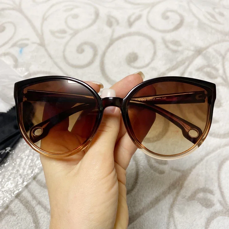 Sunglasses Cat Eye Women Men Sun Glasses Eyewear Eyeglasses Plastic Frame Clear Lens UV400 Shade Fashion Driving New