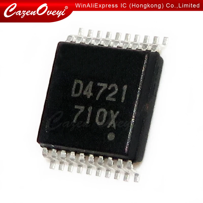 2pcs/lot UPD4721 D4721 UPD4721GS SSOP-20 In Stock