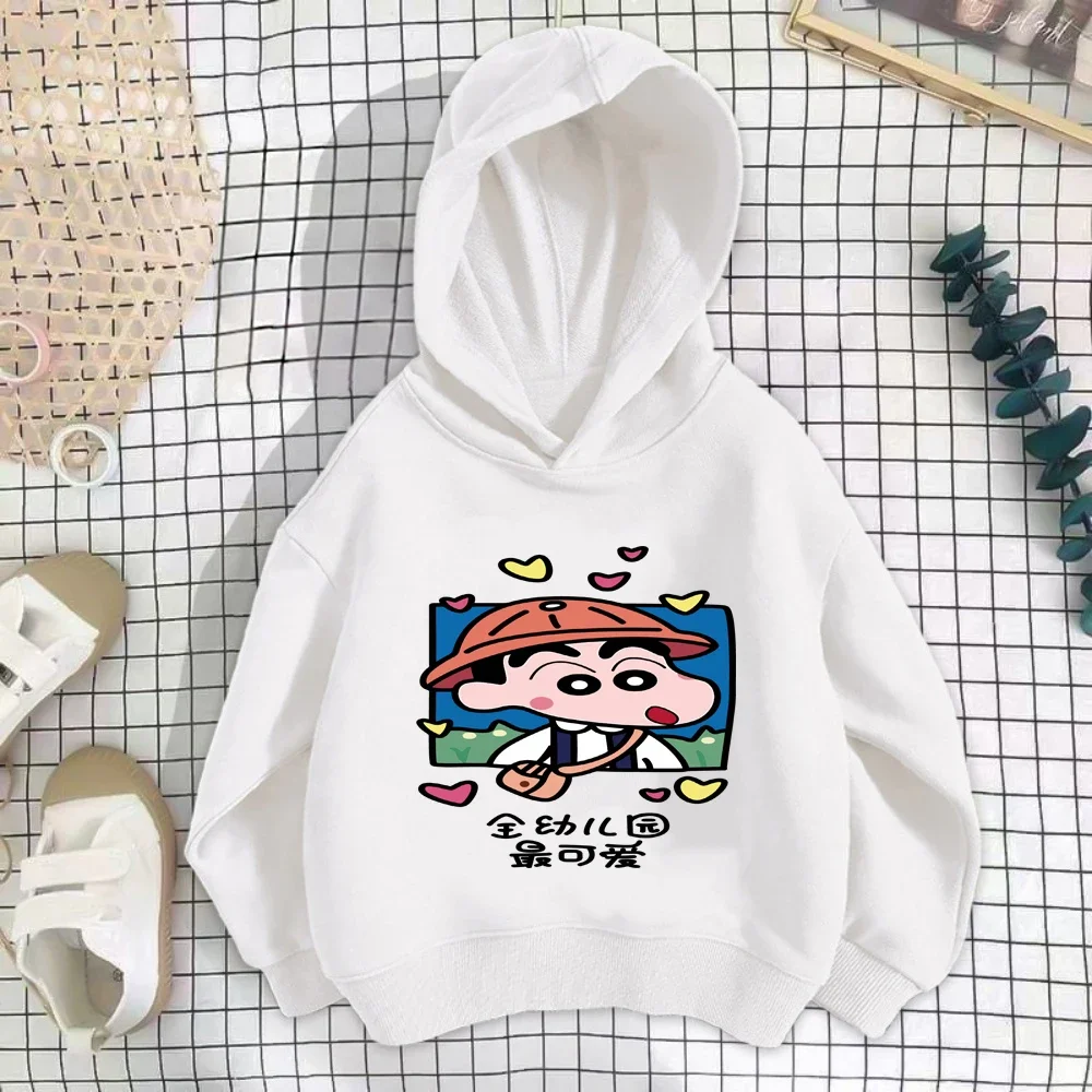 هوديي شين تشان للأطفال الاحتفالي 2026 هدية السنة الجديدة طباعة حمراء #5