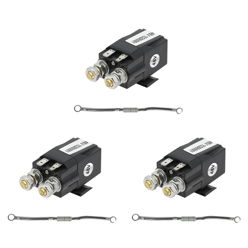 

3X Relay Resistance For Club Car Golf Cart 48 Volt Solenoid DS & Precedent 102865901 1014947
