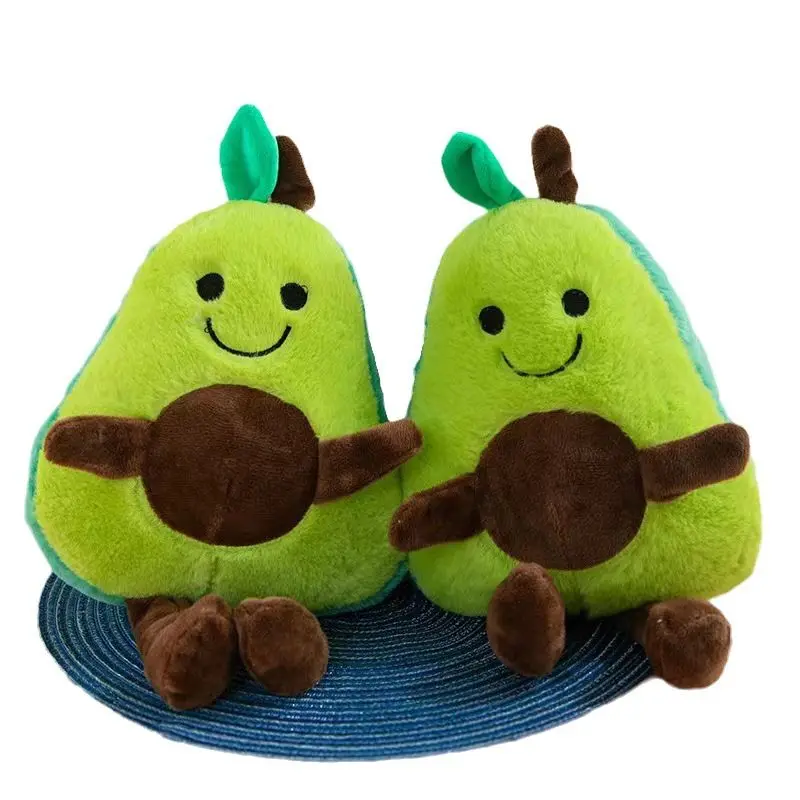 30 سنتيمتر ألعاب الأفوكادو القطيفة لطيف الفاكهة الخضراء محشوة أفخم الكرتون لعب للبنين بنات هدايا عيد الميلاد عيد الميلاد #2