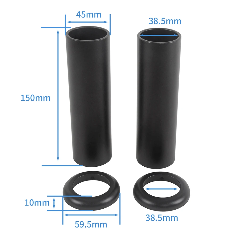 Cafe Racer For BMW R65 R80 R100 38.5MM Monolever Aluminium Fork Covers Motorcycle Front Fork Protector