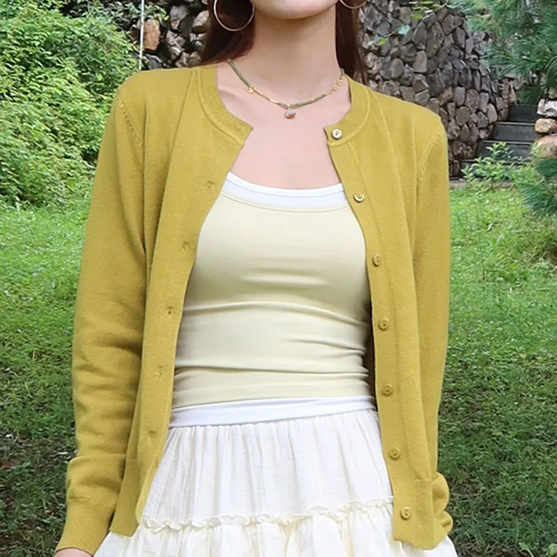 Thumbnail 3 - #42 Trending Button Front Cardigans Right Now