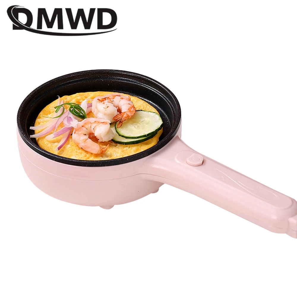 DMWD Multifunctional Breakfast Machine Non-stick Frying Pan Omelet Fryer Egg Steamer Steak Maker Food Cooker 220V