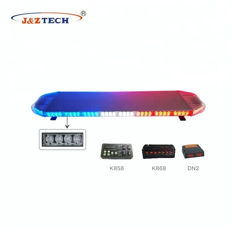 12V Auto aluminum housing Led car roof top emergency vehicle light bar