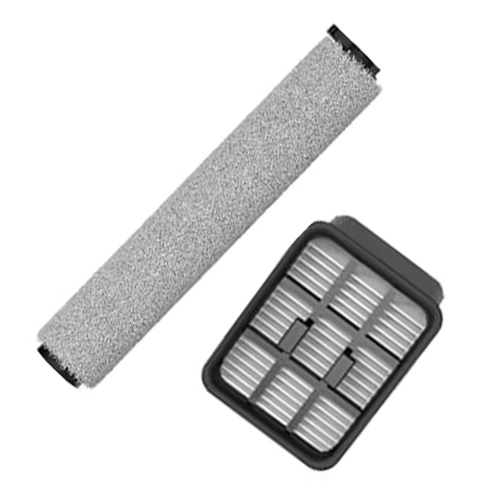 استبدال مجموعة مرشح الفرشاة الرئيسية التقاط الحطام الفعال ل Vozascly W12 ممسحة الأرضية اللاسلكية أجزاء المكنسة الكهربائية الملحقات