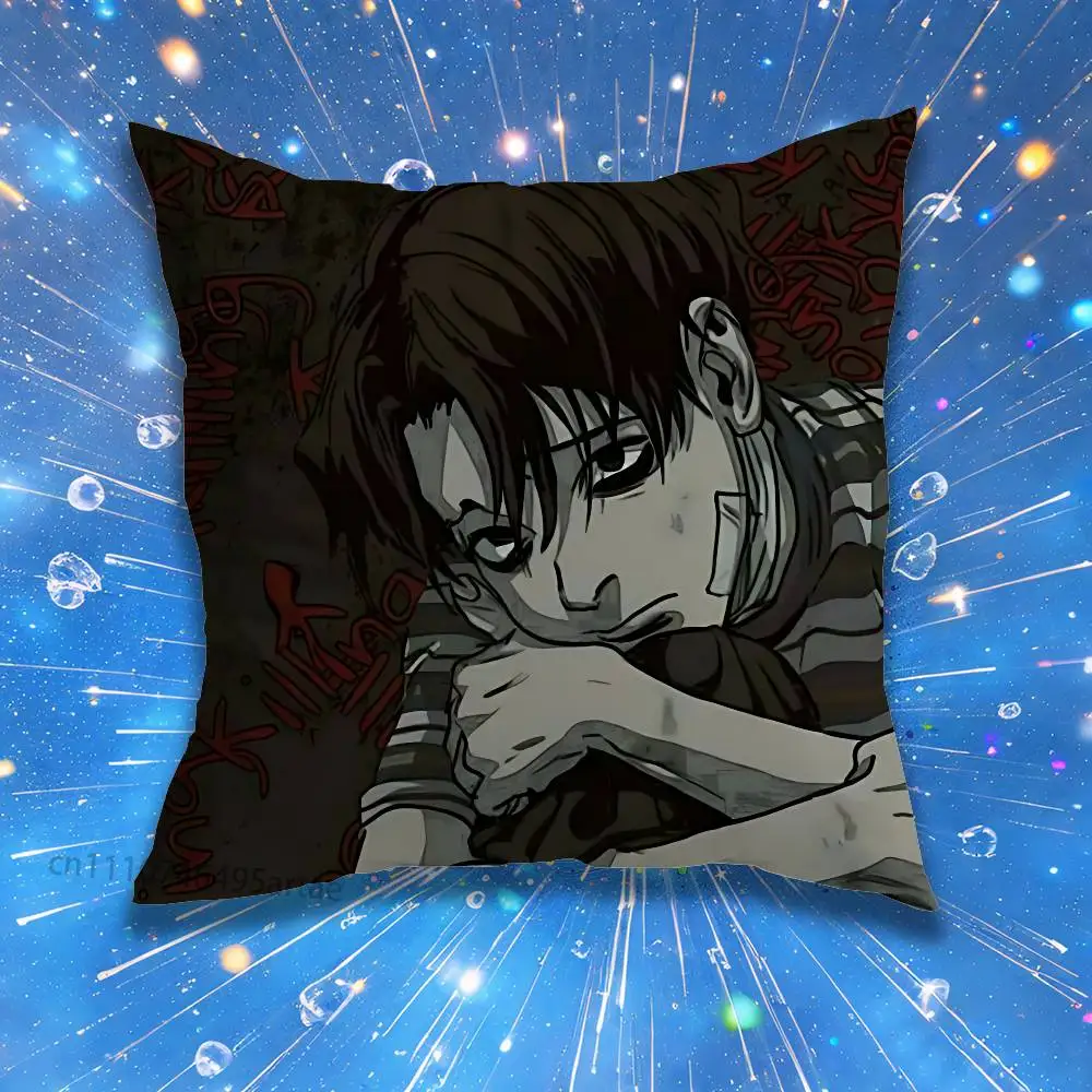 K-Killing S-Stalking Korean Manga Pillow for Sofa Seat Chair Decorative/Modern Home Decor Print Throw Cushion
