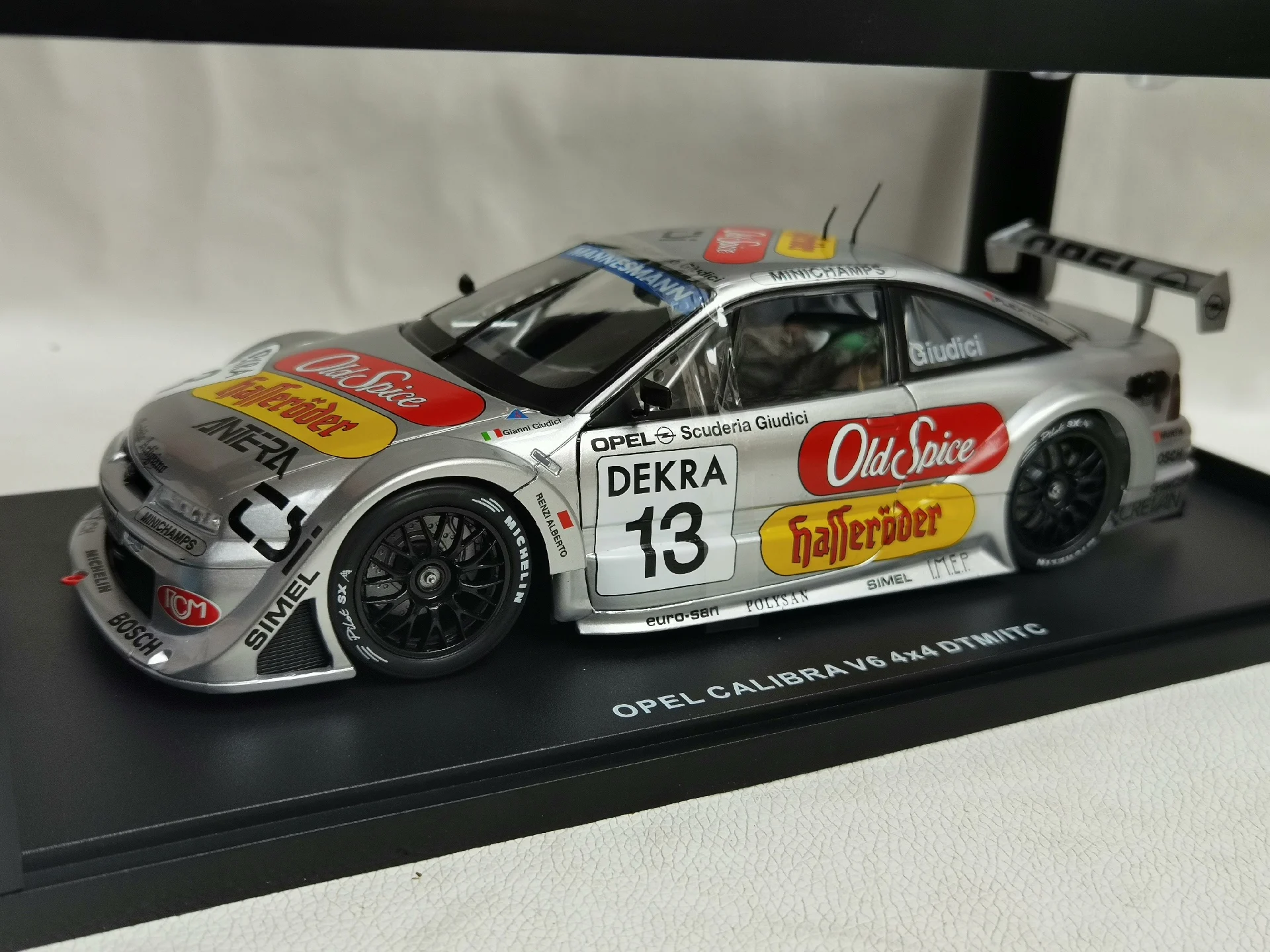 

Diecast WERK83 1/18 Scale OPEL Calibra V6 ITC 1996 #13 Opel Racing Driver: Gianni Giudici Alloy Car Model Collectible Toy Gift