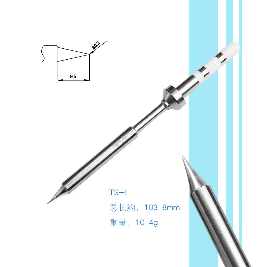 1 pz TS101/TS100 punte del saldatore sostituzione vari modelli di punta punta del saldatore elettrico punta K KU I D24 BC2 C4 C1 JL02