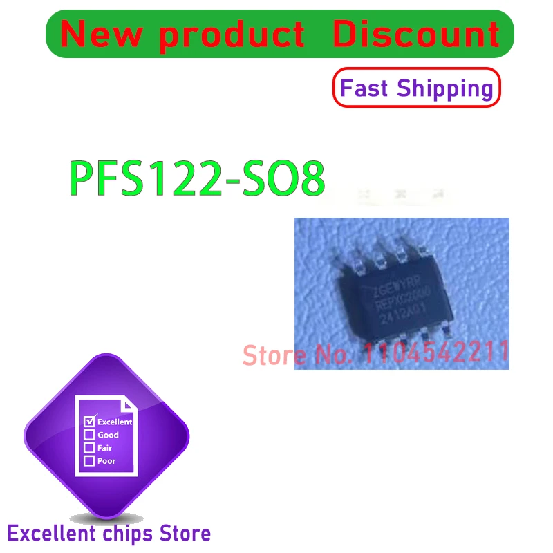 PFS122-SO8 PFS122 SOP8 50PCS~500PCS/LOT