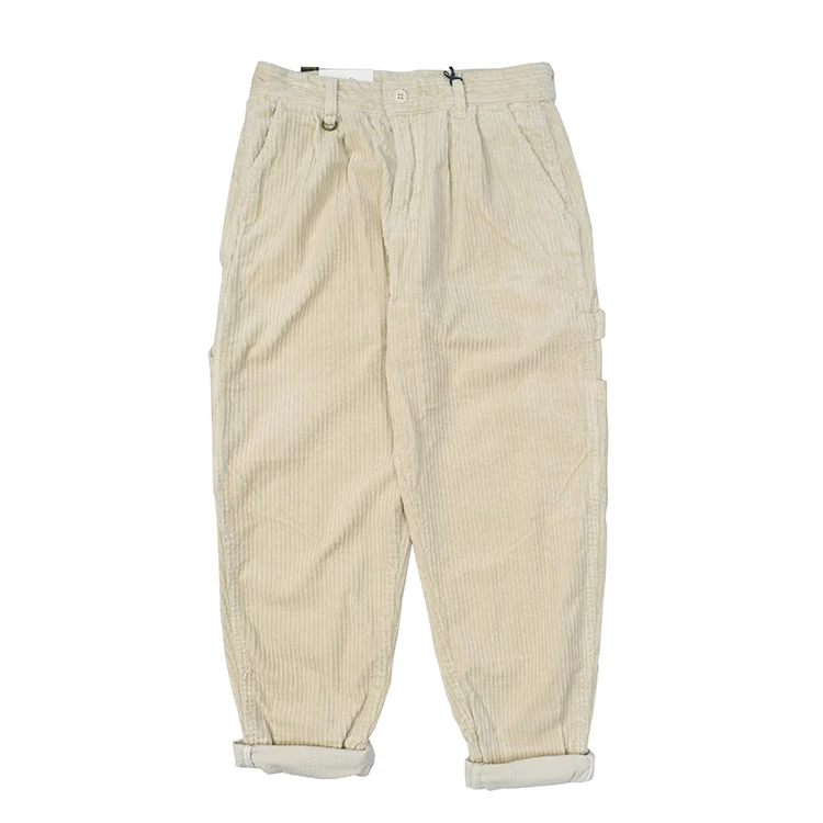 

Ретро поясная сумка для пистолета, рабочие брюки, повседневные свободные длинные брюки, молодежные хлопковые вельветовые осенне-зимние модные удобные брюки для отдыха