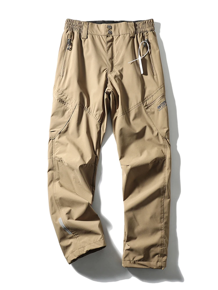 

Thiened Fce уличные тактические рабочие брюки мужские осенне-зимние брюки с высокой талией на молнии прямые брюки для спецодежды
