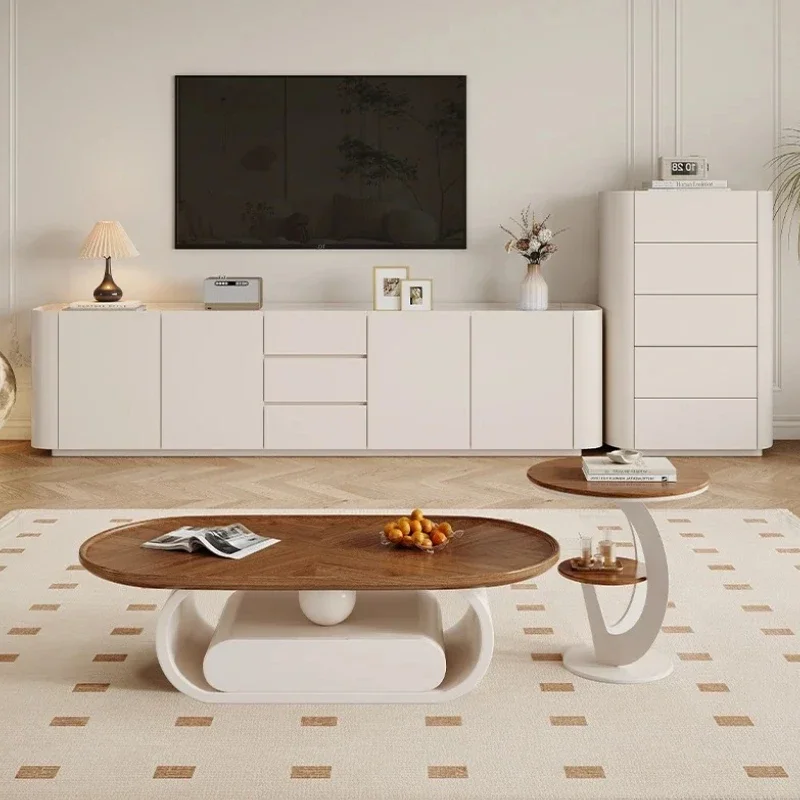 Nordic Design Universal Tv Stand Modern Coffee Table Wooden Minimalist Tv Stand Living Room Mueble Para Televisor Furniture Home