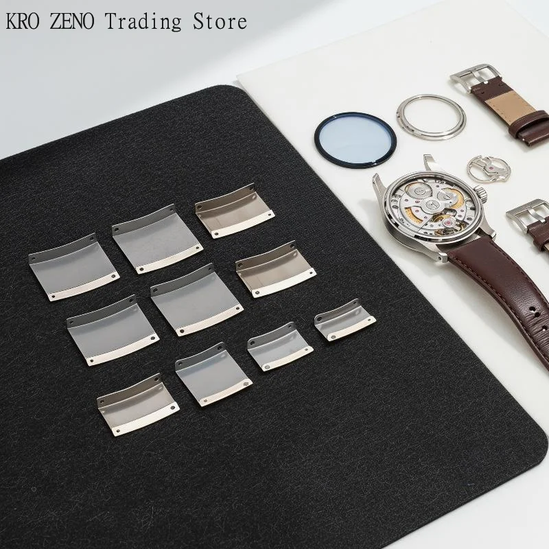 1PCS Watch Band Clasp Watch Strap Bracelet Extender Bands Clasp Extension Link Metal Clasp With Step 10mm- 22mm For Watch Repair