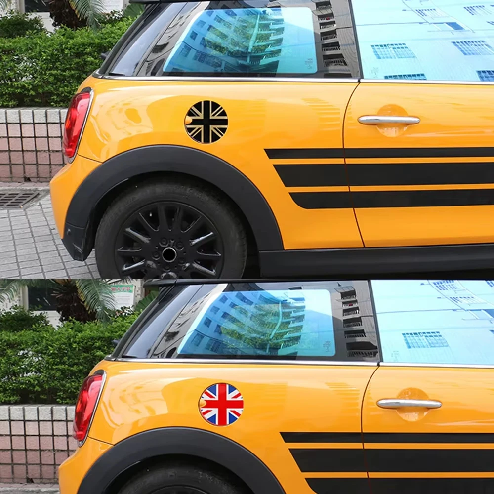 Gas Fuel Tank Cap Vinyl Cover Sticker Decals Decoration For Mini Cooper S One F55 F56 R55 R56 R60 R61 Car Styling Accessories