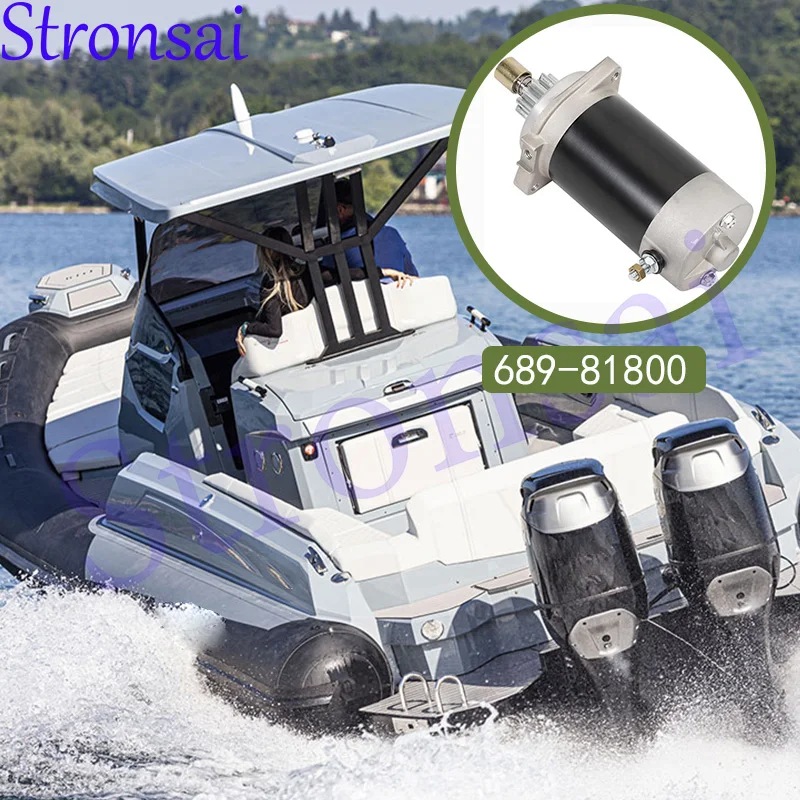 

Стартер 689-81800 для лодочного двигателя Yamaha 25HP 30HP 689-81800-13,689-81800-12 61T 61N 695 69S 61N-81800