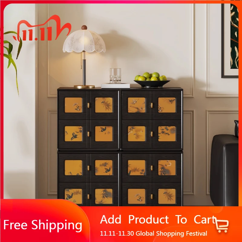 

Living Room Antique Cabinets Nordic Pantry Decor Designer Aesthetics Trendy Cabinets High Quality Fashion Vitrina Furniture