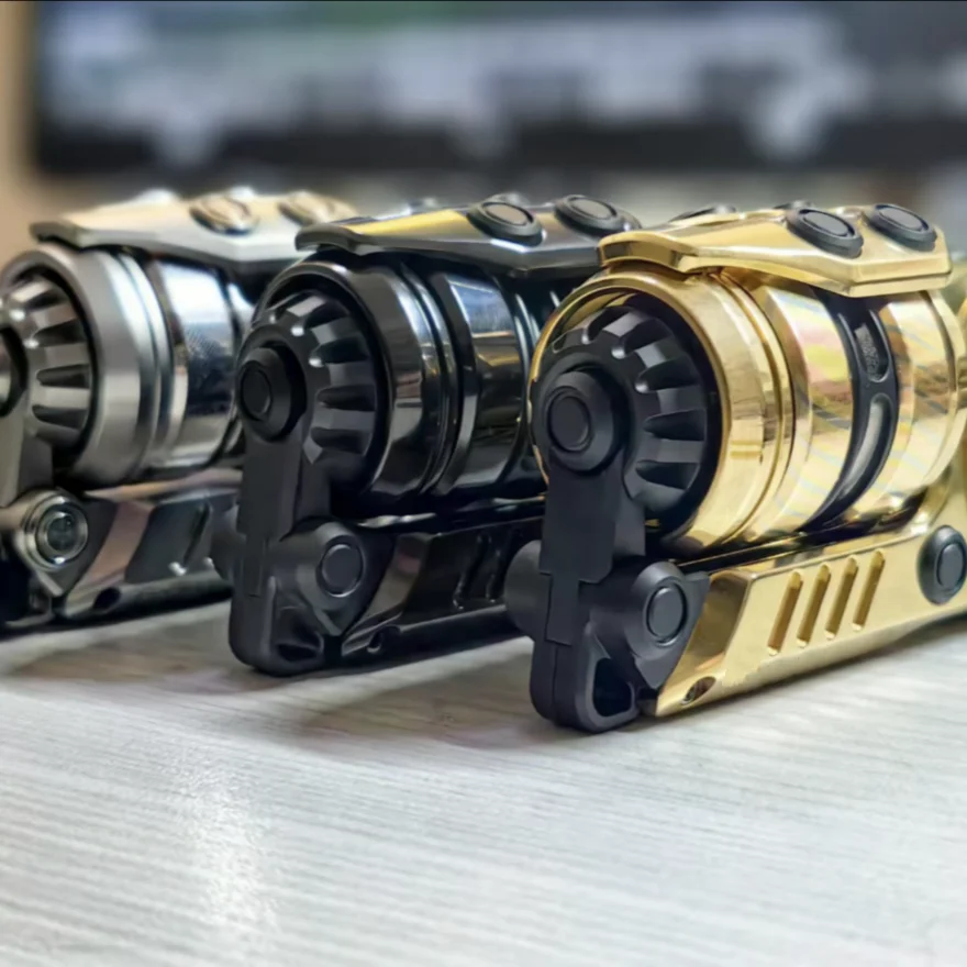 GobiggeR Sinian EDC لعبة تململ حسية المنزلق PEI الفولاذ المقاوم للصدأ مكافحة القلق أدهد التركيز أداة جيب تململ سبينر