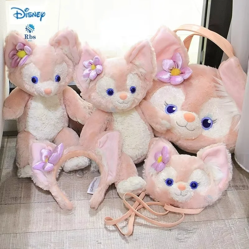 Disney New cartoon Lingna Belle little fox small bag plush student Shoulder Bag Shopping Bag Makeup storage bag plush toys gifts