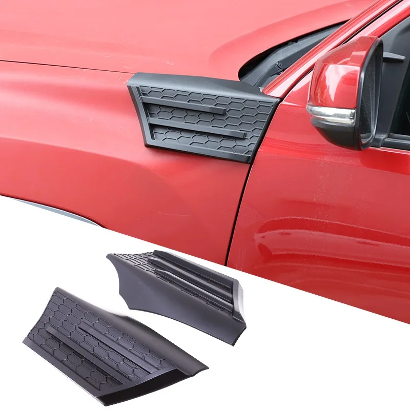 

ABS Hood fender trim cap for 2016-2019 Toyota Tacoma Hood Engine Compartment Cover Trim Auto Exterior Accessories