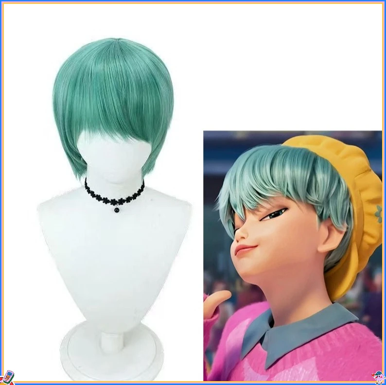 映画 Kpop キッズガールズコスプレウィッグミラルミゾイデーモンハンターズ紫黒赤ロングヘアハロウィンコスプレ小道具